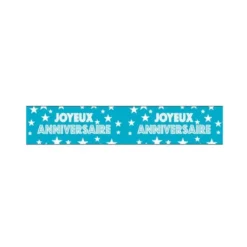 Guirlande Joyeux Anniversaire Turquoise
