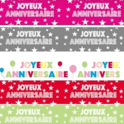 Guirlande Joyeux Anniversaire De Couleur