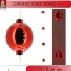 Guirlande Lumineuse 4 Boules Rouge 44 Led Rouge
