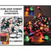 Guirlande Lumineuse 20 Lampes Diamant Multicolores
