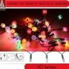 Guirlande Lumineuse 50 Lampes Diamant Multicolores