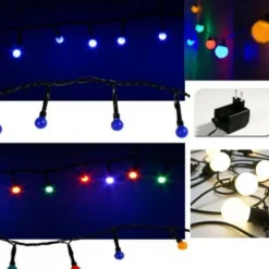 Guirlande Lumineuse 80 Led Boule