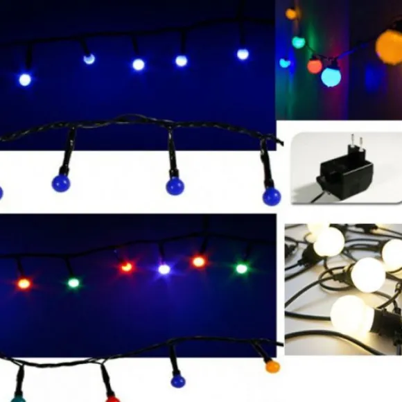 Guirlande Lumineuse 80 Led Boule
