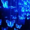 Guirlande Lumineuse A Pile Papillon 10 Led Bleu