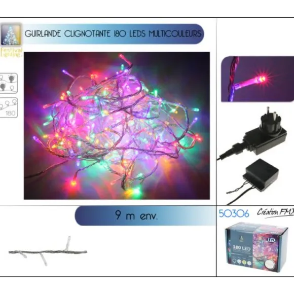 Guirlande Lumineuse De Noel 180 Led