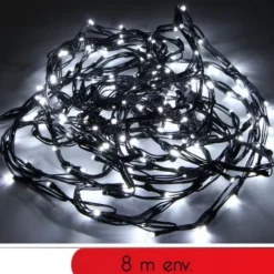 Guirlande Lumineuse De Noel Digital 192 Led Blanc