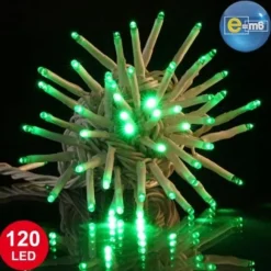 Guirlande Lumineuse De Noel 120 Led Vert