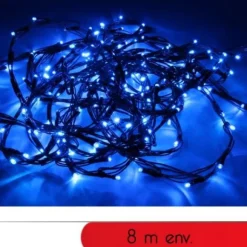 Guirlande Lumineuse De Noel Digital 192 Led Bleu