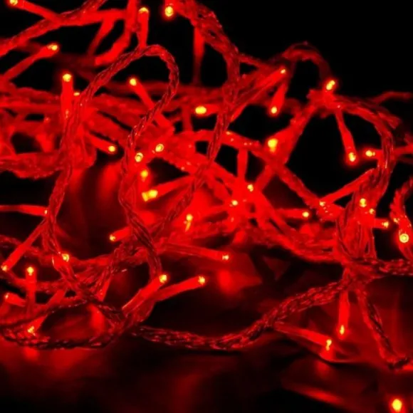 Guirlande Lumineuse De Noel 240 Led Rouge