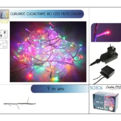 Guirlande Lumineuse De Noel 180 Led Multicolore