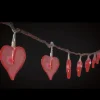 Guirlande Lumineuse De Sapin Coeur Rouge