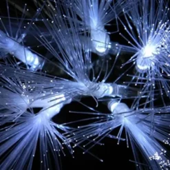 Guirlande Lumineuse Fibre Optique 40 Led Blanc Froid