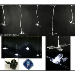 Guirlande Lumineuse Forme Libellules Avec 10 Led