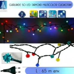 Guirlande Lumineuse Led Diamant Multicolore