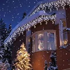 Guirlande Lumineuse Stalactite Blanc Froid 3M