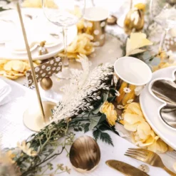 Guirlande Mariage Des Fleurs Des Champs Jaune Orange 1M50