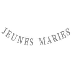 Guirlande Mariage Des Jeunes Mari S Argent