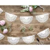 Guirlande Mariage Napperon En Dentelle Blanc