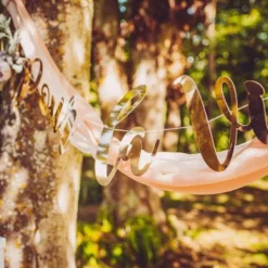 Guirlande Mariage Rose Gold Pour La Vie