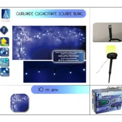 Guirlande Solaire Ext Rieur Pour Jardin 100 Led