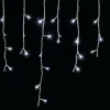 Guirlande Stalactite De Noel Lumineuse 175 Led Blanc Froid
