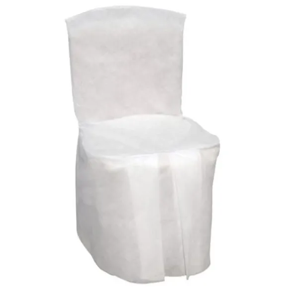 Housse De Chaise Blanche Int Grale Jetable X5