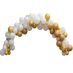 Kit Arche De 50 Ballons Joyeux Anniversaire & Rubans