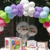 Kit Arche De 50 Ballons Joyeux Anniversaire Multicolore & Rubans