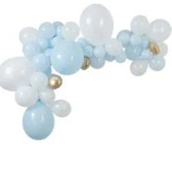 Kit Arche De 57 Ballons Mariage Babyblue