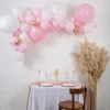 Kit Arche De 57 Ballons Mariage Babypink