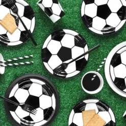 Kit D Coration Anniversaire Enfant Football 60 Pi Ces