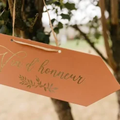 Kit De 4 Fl Ches Directionnelles Jolis Brins Terracotta