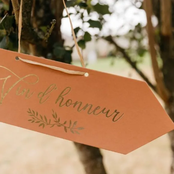 Kit De 4 Fl Ches Directionnelles Jolis Brins Terracotta