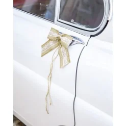 Kit De D Coration Voiture Jute Et Dentelle