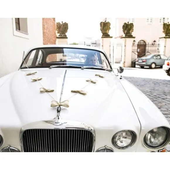 Kit De D Coration Voiture Jute Et Dentelle