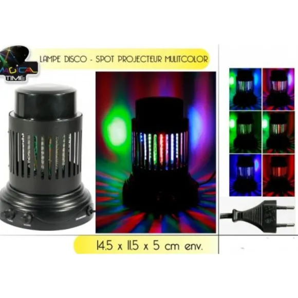 Lampe Disco Spot Projecteur Multicolore
