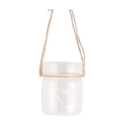 Lanterne Mariage En Verre Avec Coeur