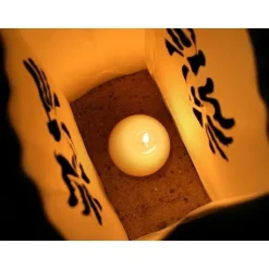 Lanterne Photophore Mariage Ange Et Coeur