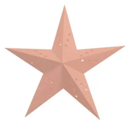 Lanterne Toile P Che Pastel 60Cm