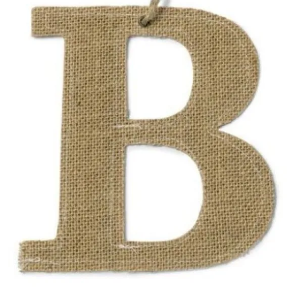 Lettre En Jute Mariage 15Cm