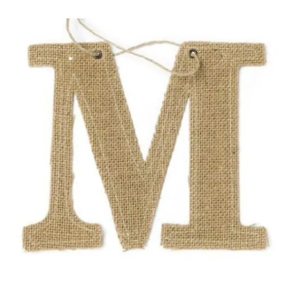 Lettre En Jute Mariage 15Cm