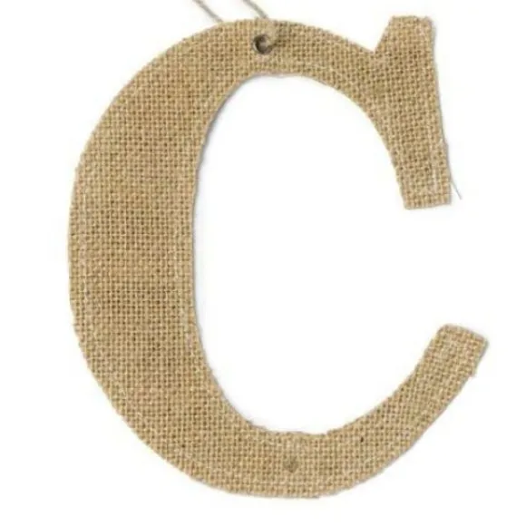 Lettre En Jute Mariage 15Cm