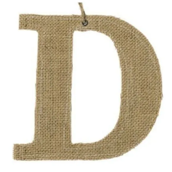 Lettre En Jute Mariage 15Cm