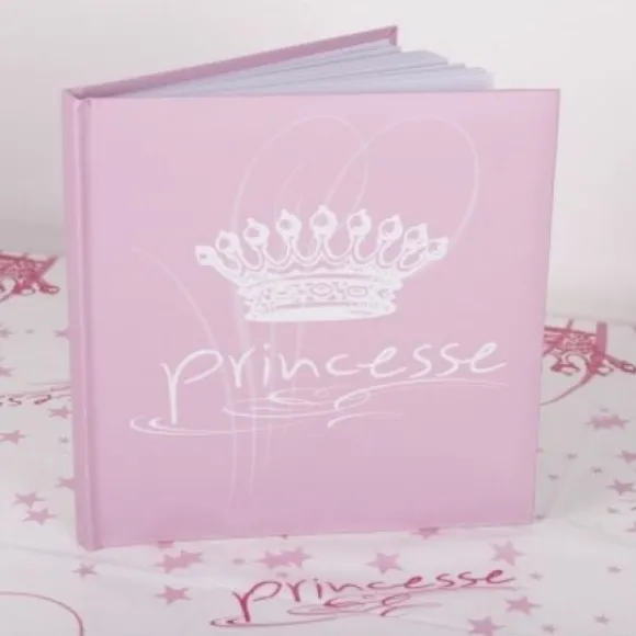 Livre D'Or Bapteme Princesse Rose