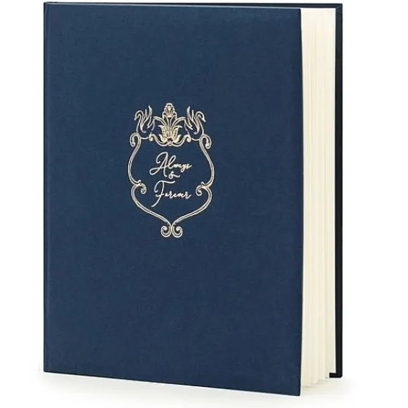 Livre D'Or Bleu Marine Always Forever