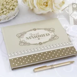 Livre D'Or Chic Just Married Or