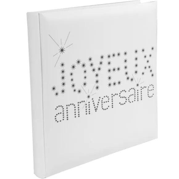 Livre D'Or Joyeux Anniversaire Blanc
