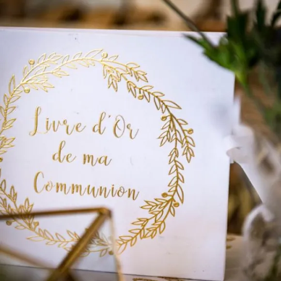 Livre D'Or Luxe Ma Communion