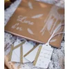 Livre D'Or Mariage Boho Kraft