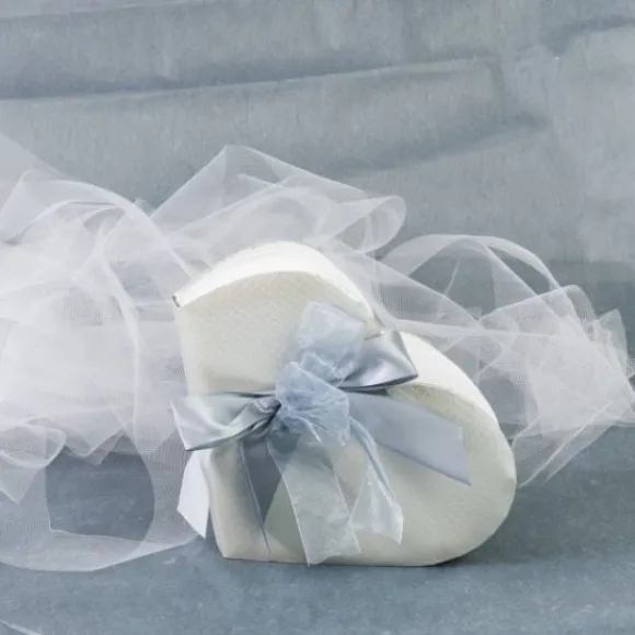 Livre D'Or Mariage En Forme De Coeur Ecru